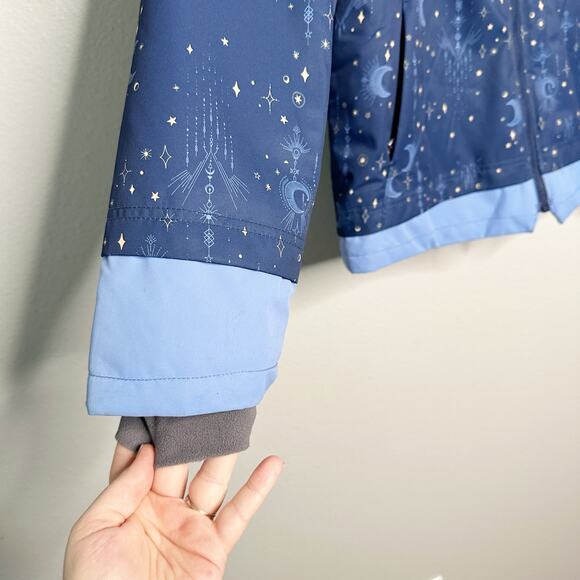 Obermeyer Teen Girls Taja Print Jacket Blue Celestial - Juniors Size XL - NWT - Picture 5 of 15